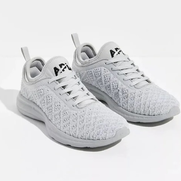APL Gray Knit Athletic Shoes - Picture 1 of 9